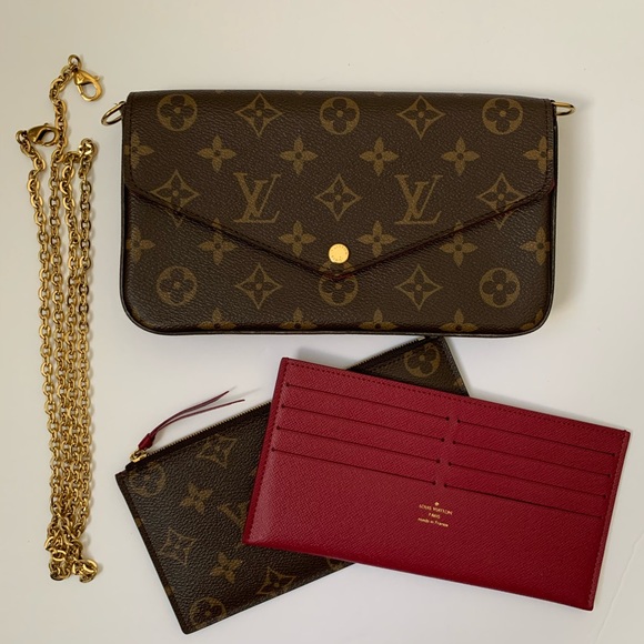 Louis Vuitton Handbags - Louis Vuitton • Felicie Chain Wallet Monogram